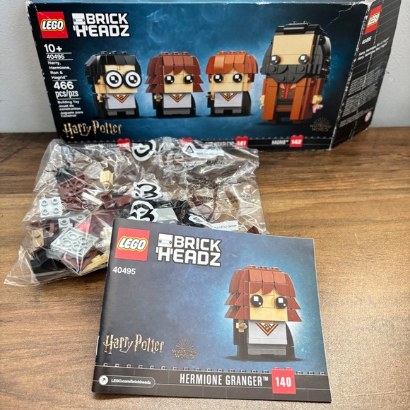 LEGO Brickheadz Harry Potter HERMIONE GRANGER Figure 40495 NEW IN BAG - No box - Picture 1 of 5